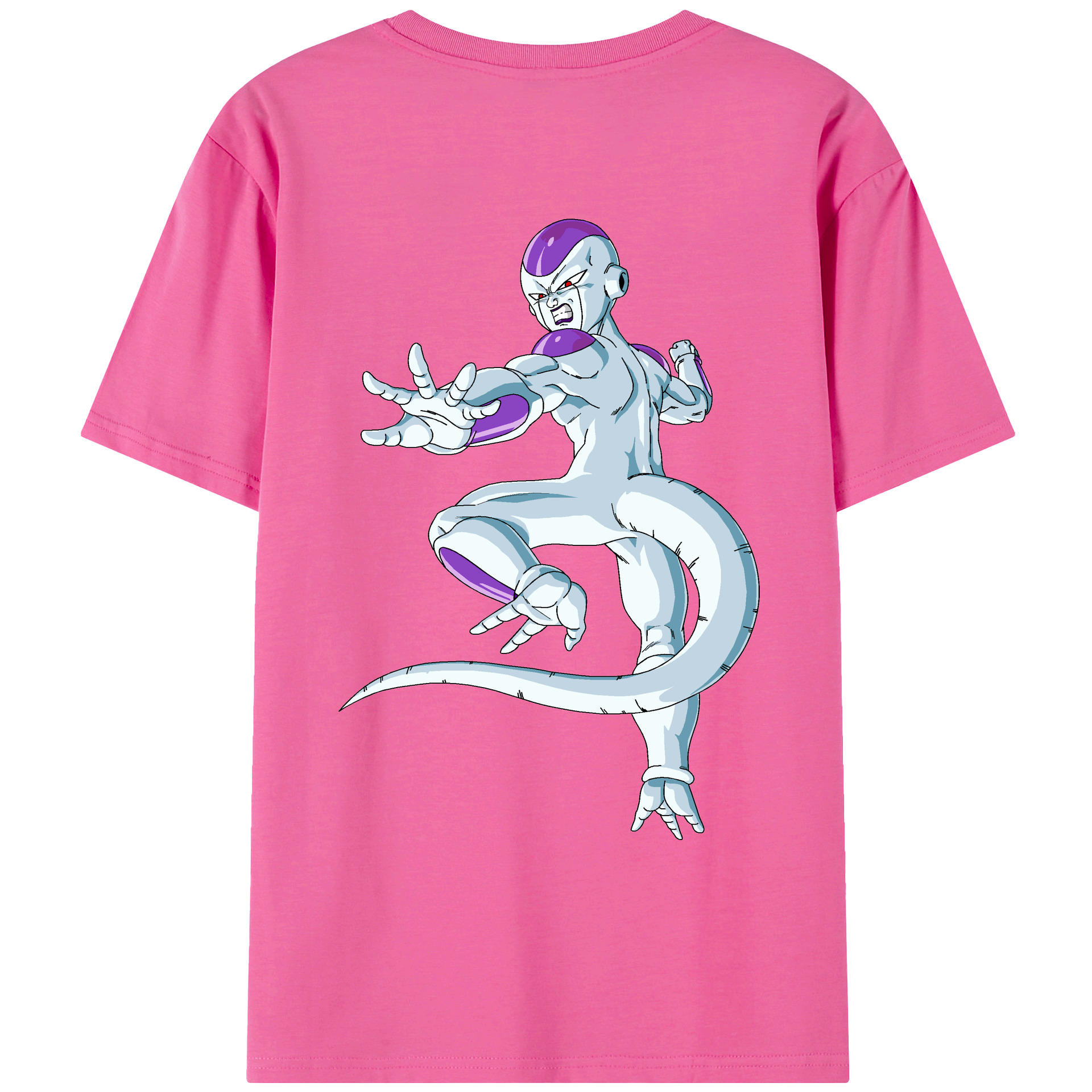 （画像用） ドラゴンボール フリーザ DRAGON BALL Frieza レディース半袖Tシャツ(バックプリント)